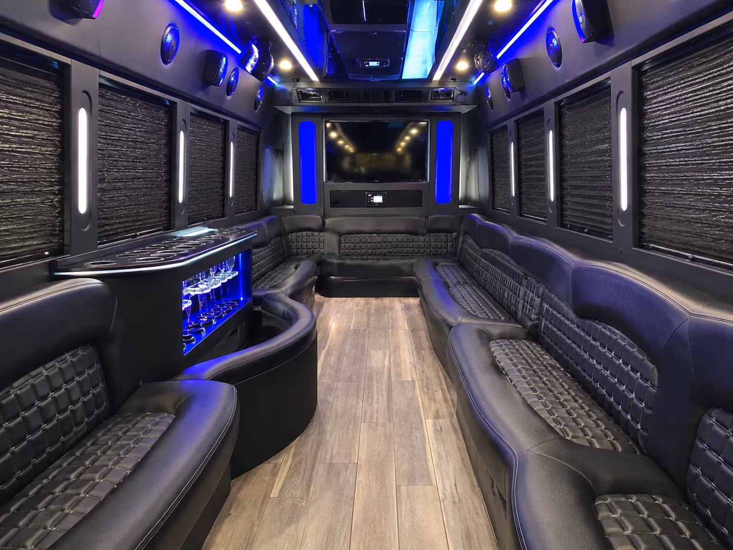 compare party buses for churchill franklin and stevenson proms